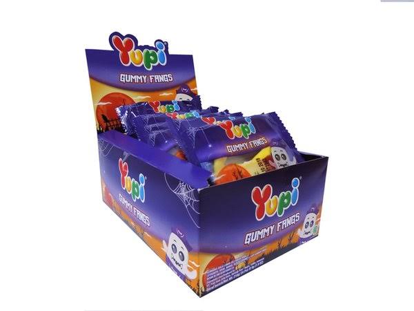 Yupi Gummy Fangs 12 Gr Box Isi 24