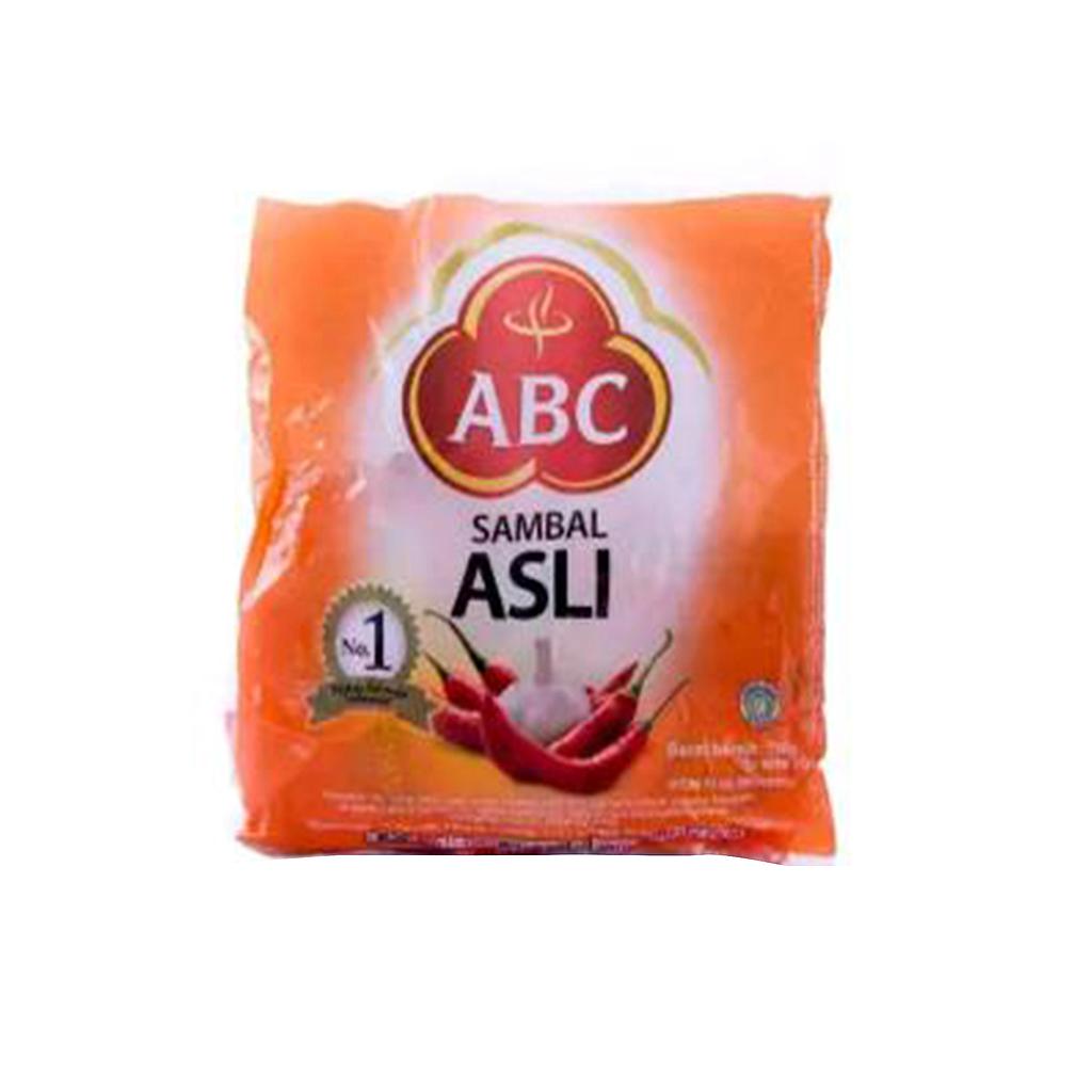 ABC Sambal Asli Sachet 9 Gr Renceng Isi 22 Pcs
