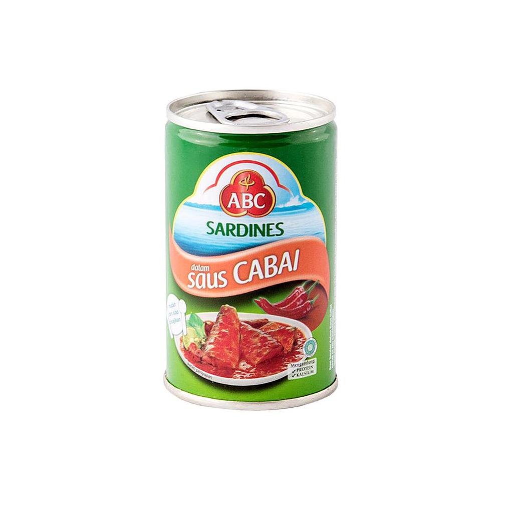 ABC Sardines Saus Cabai 155 Gr