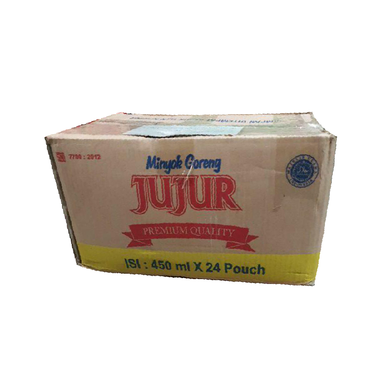 Jujur Minyak Goreng 450 Ml Pouch Karton Isi 24