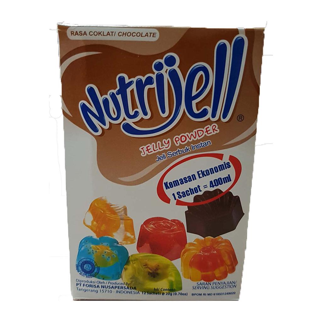 Nutrijell Coklat Sachet 30 Gr Box Isi 12 Pcs