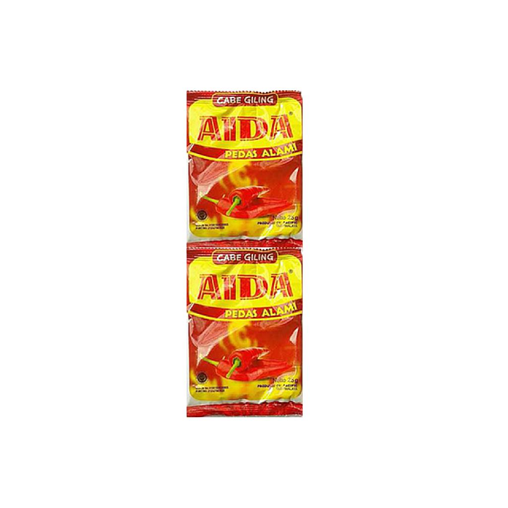 Aida Cabe Giling Sachet 25 Gr Renceng 10 Pcs