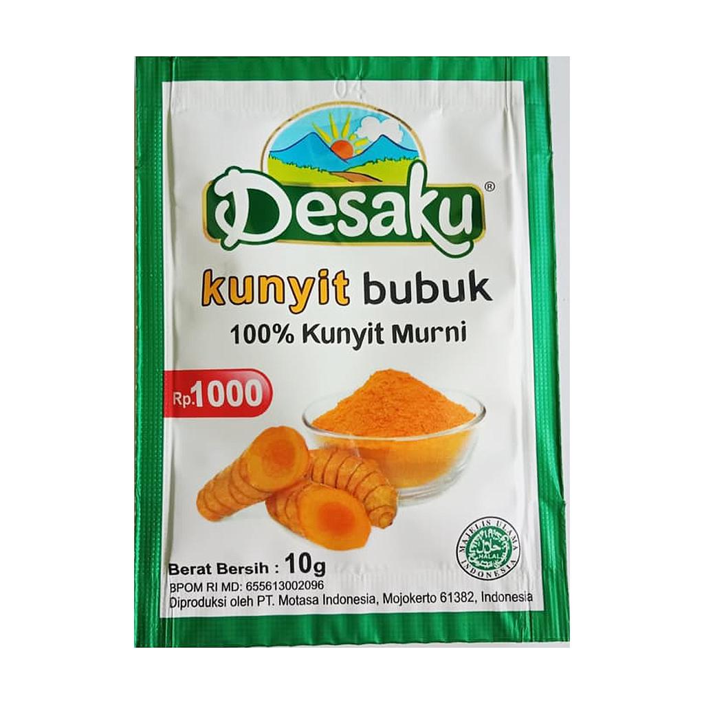 Desaku Kunyit Bubuk Sachet 10 Gr Renceng 12 Pcs