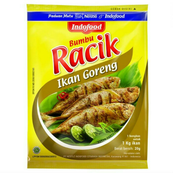 Indofood Bumbu Racik Ikan Goreng Sachet 20 Gr