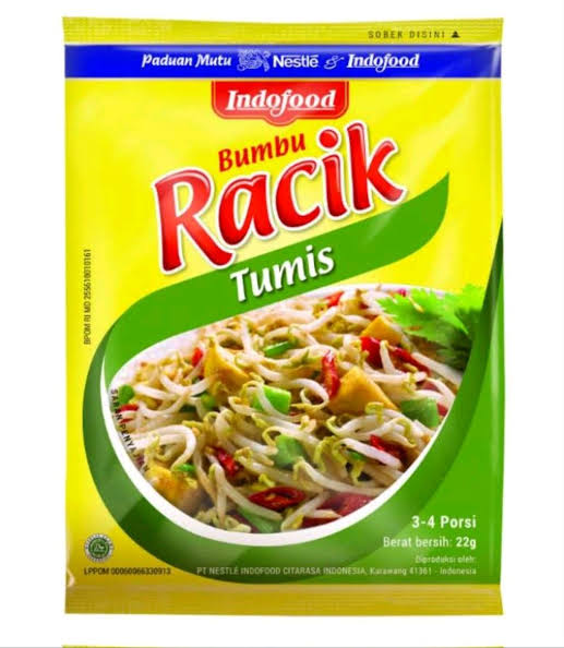 Indofood Bumbu Racik Tumis Sachet 22 Gr 