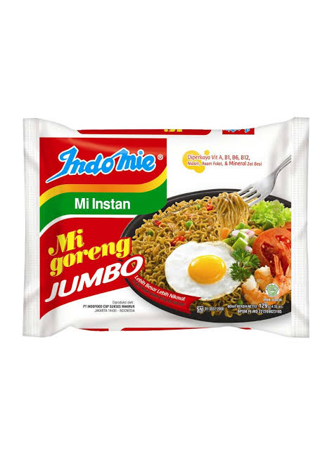 Indomie Mie Goreng Jumbo 129 Gr