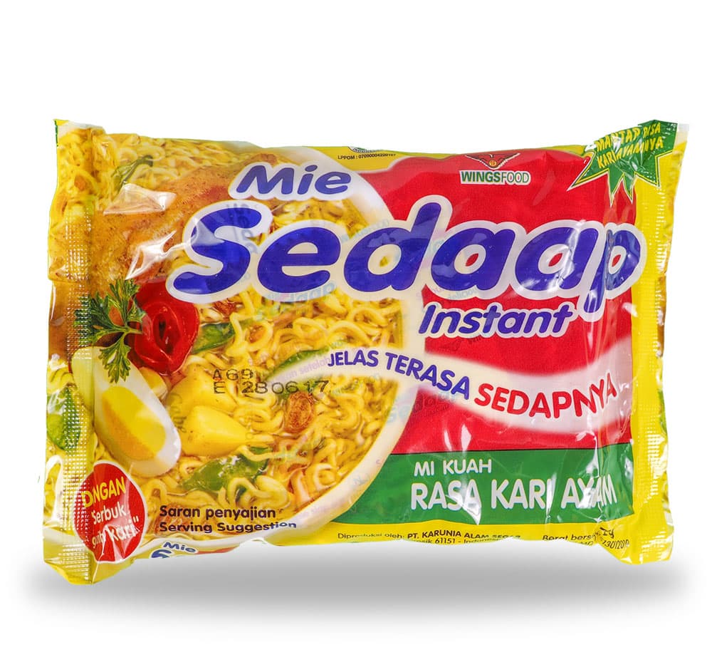 Mie Sedaap Mie Instant Kari Ayam 72 Gr