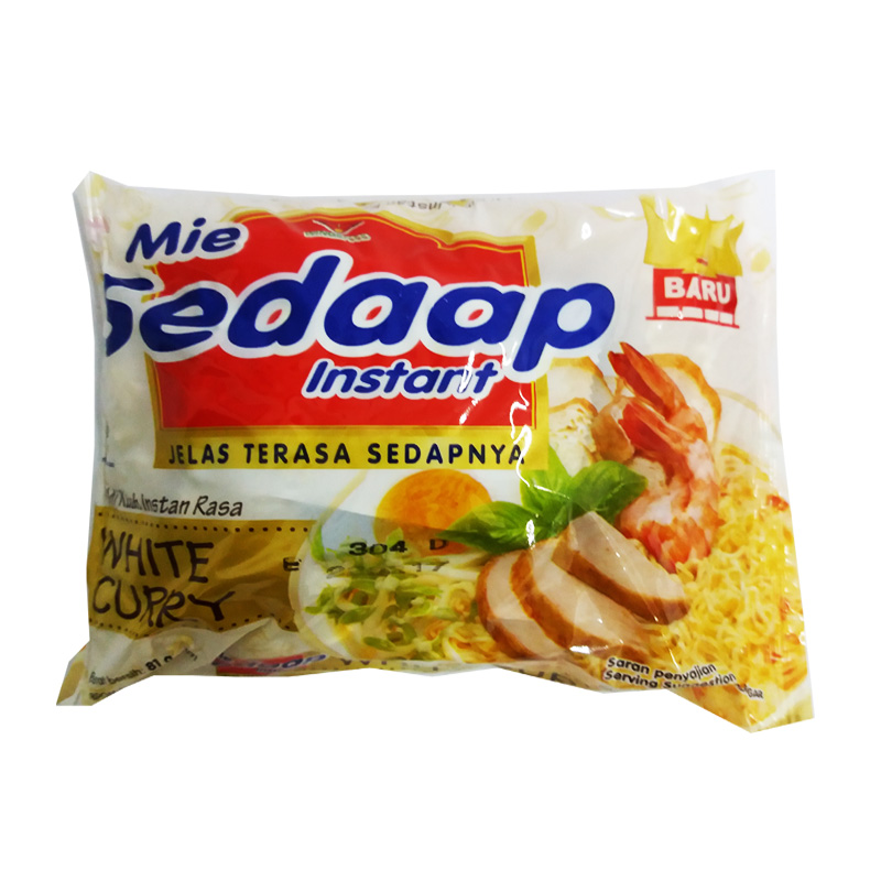 Mie Sedaap Mie Instant White Curry 81 Gr