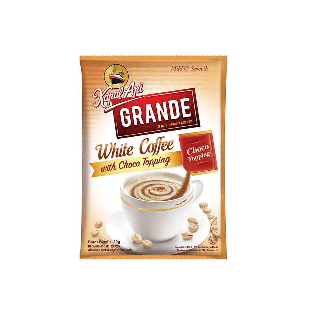 Kapal Api Grande White Coffee Sachet 20 Gr