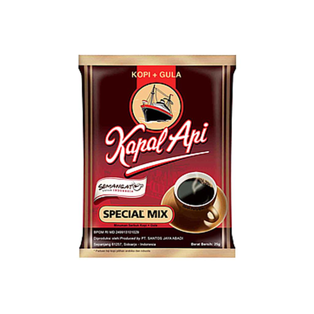 Kapal Api Kopi Special Mix Sachet 25 Gr Renceng 10 Pcs