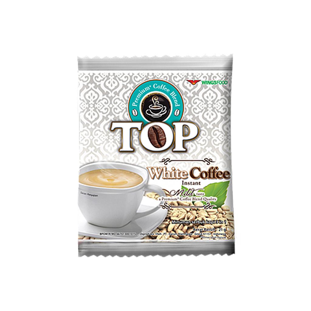 Top Kopi White Coffee Sachet 21 Gr  Renceng 10 Pcs