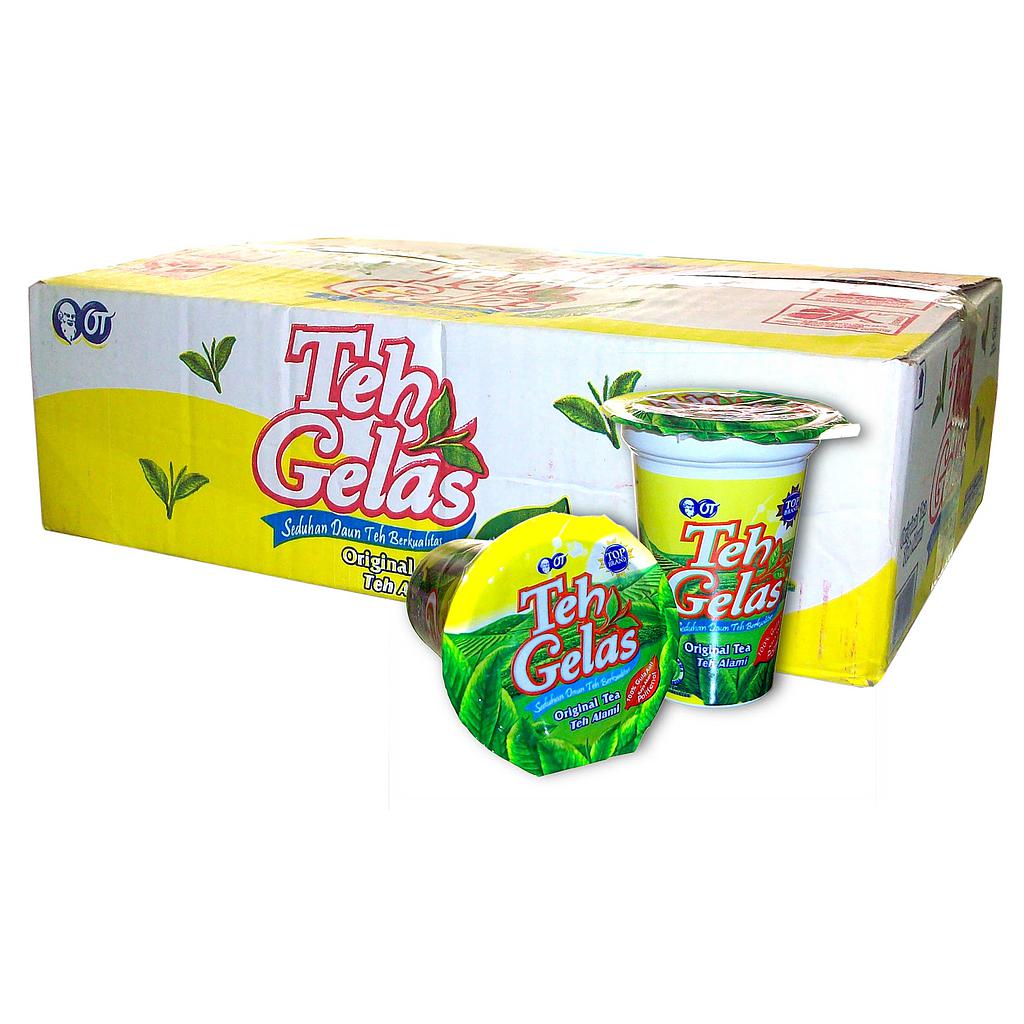 Teh Gelas 180 Ml Carton Isi 24 Gelas/Cup