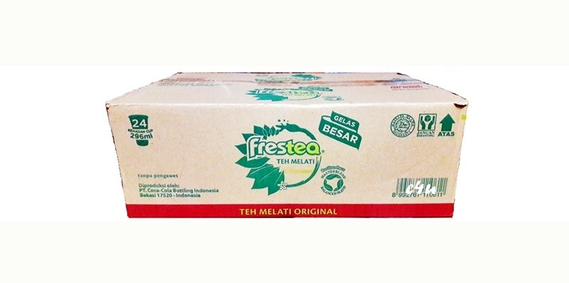 Frestea Teh Melati Original PET 296 Ml Karton Isi 24 Pcs