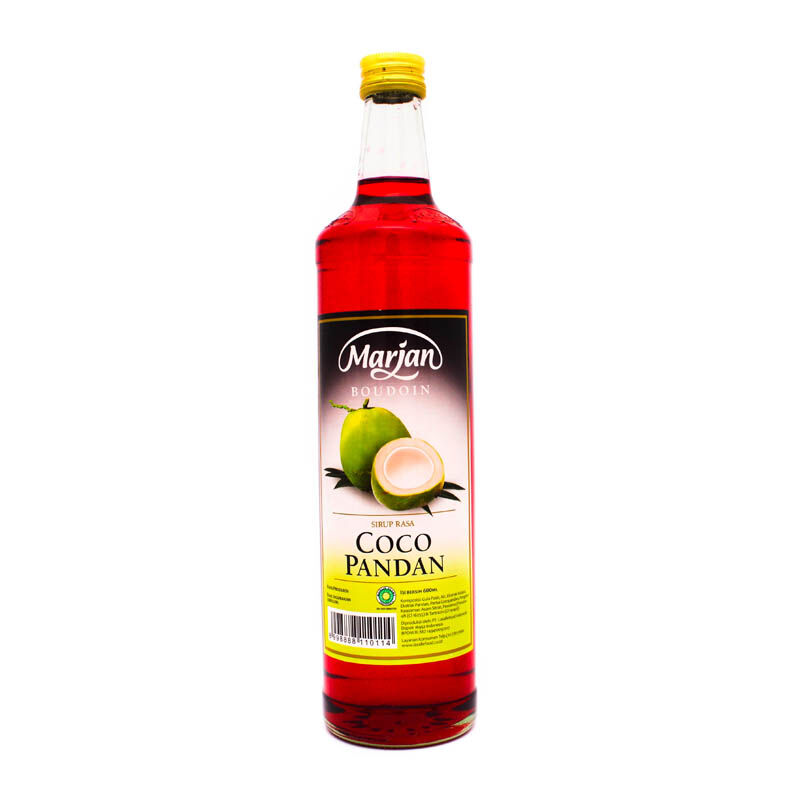 Marjan Boudoin Sirup Cocopandan Botol 460 Ml 