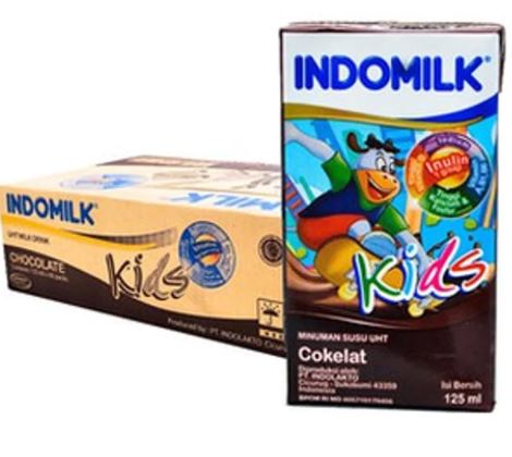 INDOMILK KIDS COKELAT TETRA PACK 115ML KARDUS ISI 40