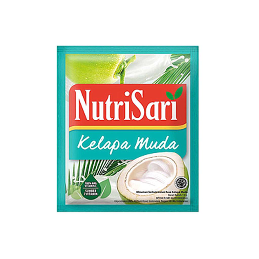 Nutrisari Kelapa Muda Sachet 11 Gr Renceng 10 Pcs