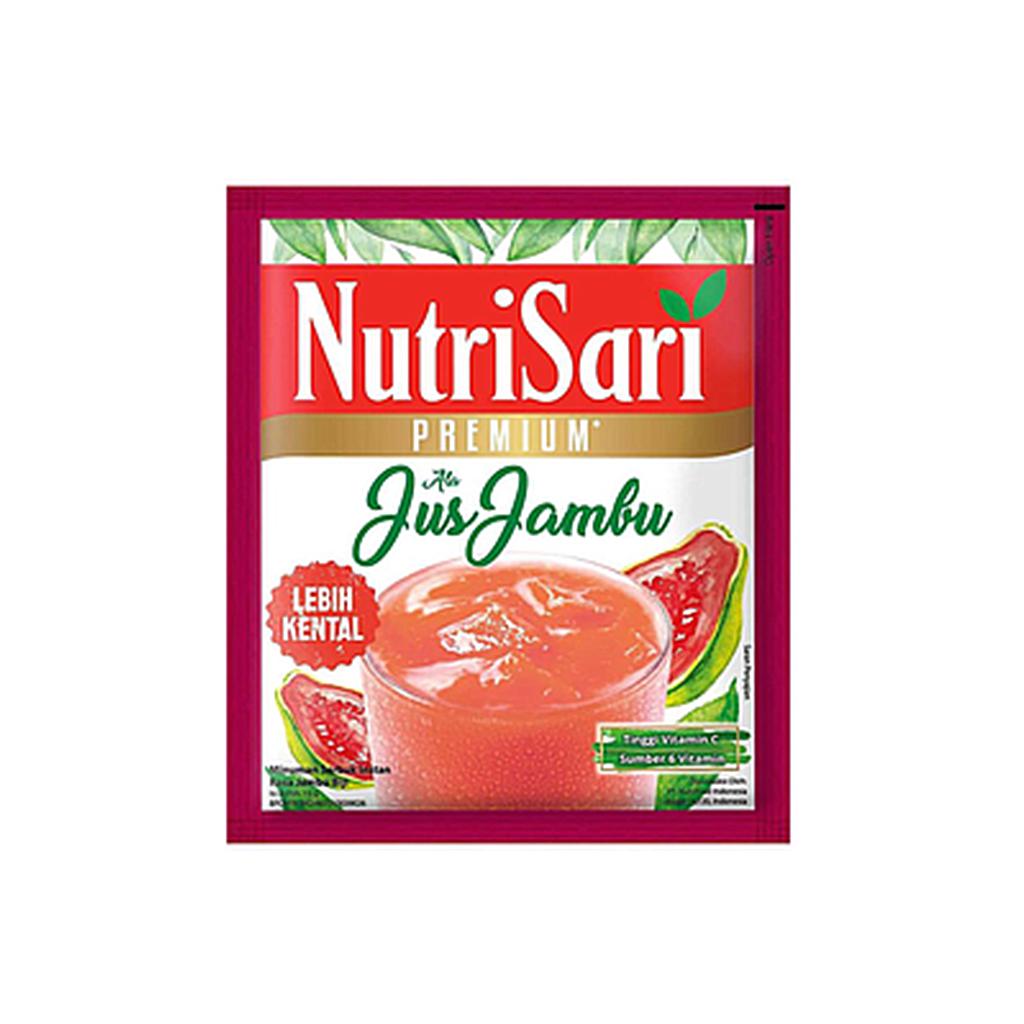 Nutrisari Premium Jus Jambu Sachet 15 Gr Renceng 10 Pcs