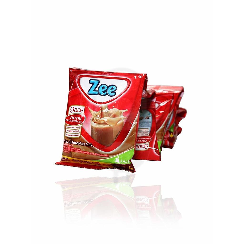 Zee Chocolate Sachet 40 Gr Renceng 10 Pcs