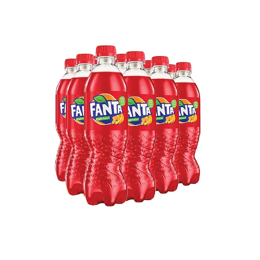Fanta Strawberry 390 Ml Karton Isi 12 Pcs