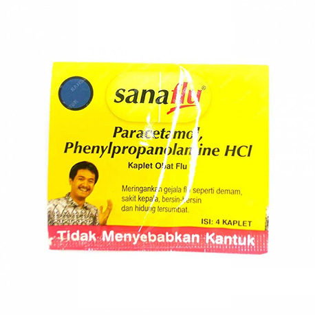 Sanaflu 4 Tablets Strip