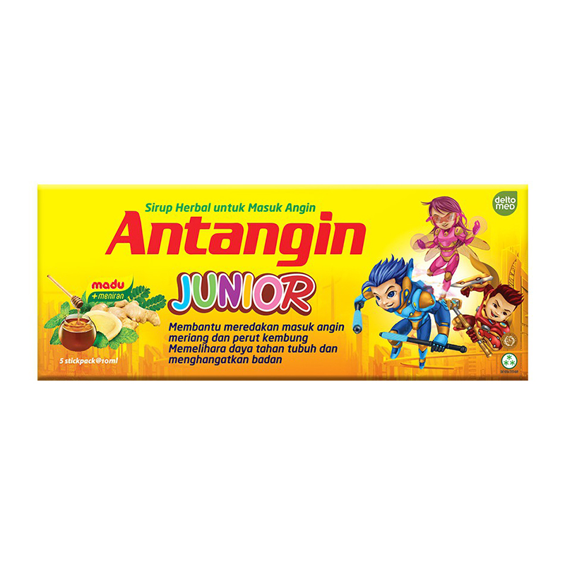 Antangin Junior 10 Gr Karton Isi 5 Pcs