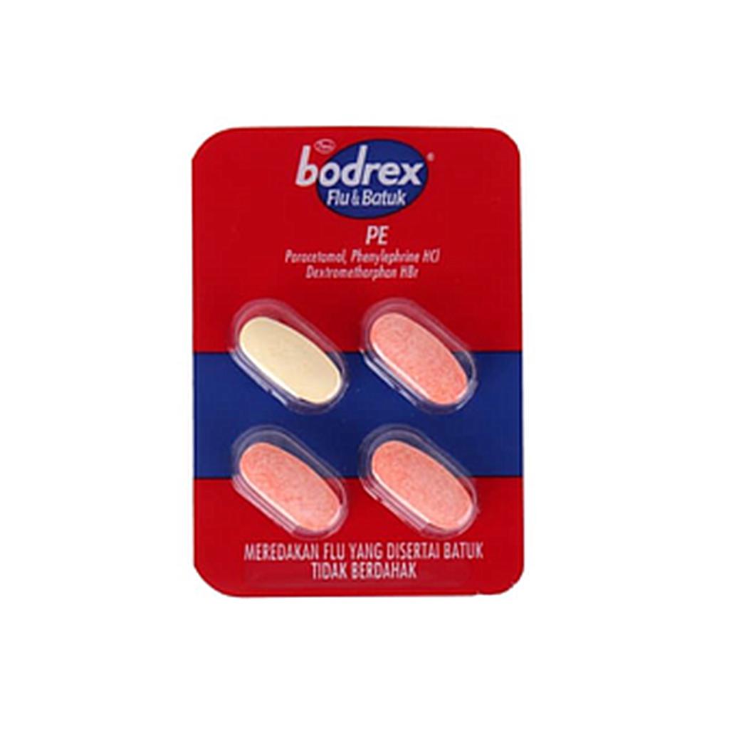 Bodrex Flu Dan Batuk Pe Strip 4 Tablet