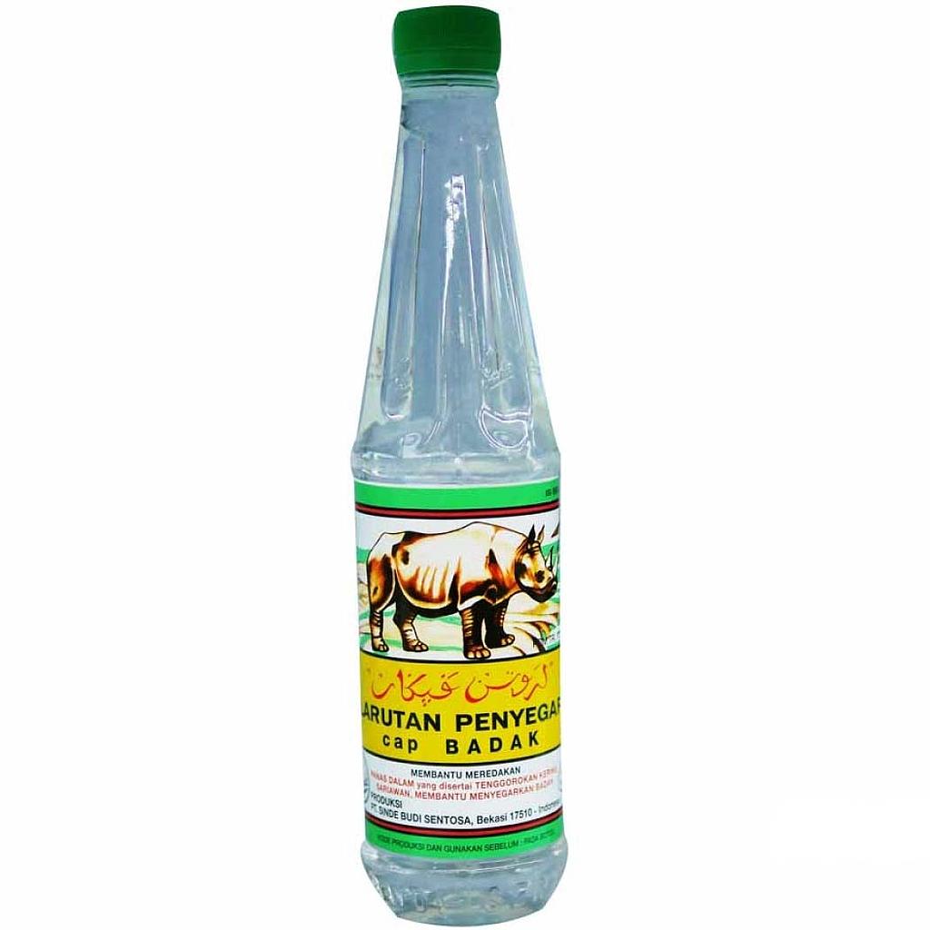 Larutan Penyegar Cap Badak Botol 500 Ml Botol Plastik