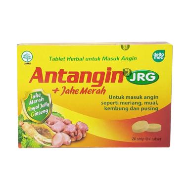 Antangin Jrg Jahe Merah 4 Pcs Strip Box Isi 20h