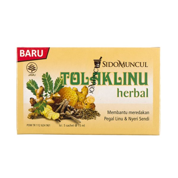 Tolak Linu Herbal  Sachet 15 Ml  Dus Isi 5