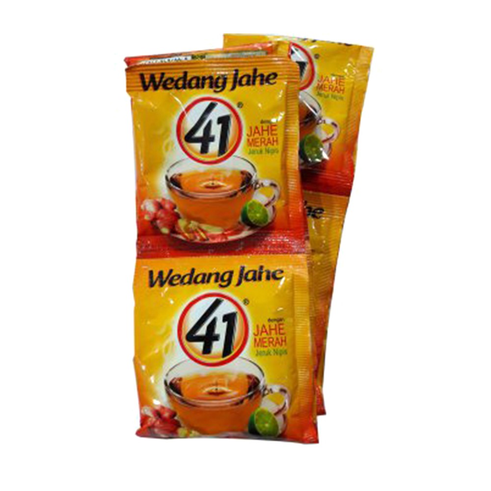 Wedang Jahe 41 Sachet 22 G Renceng 10 Pcs