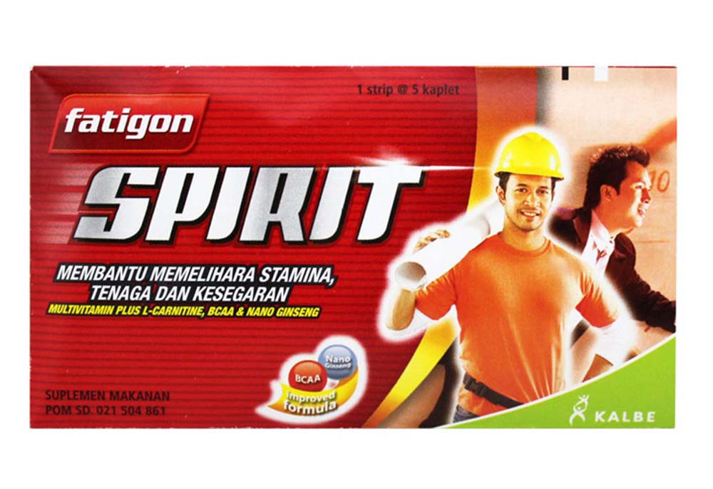 Fatigon Spirit Strip 5 Pcs