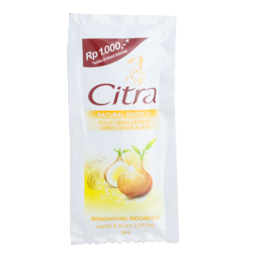 Citra Hand &amp; Body Lotion Bengkoang Sachet 9 Ml Renceng 6 Pcs