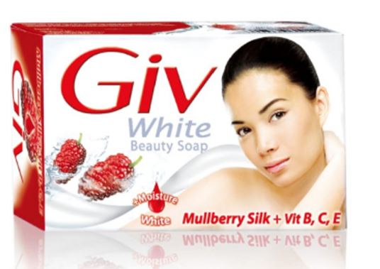 Giv Mulberry Silk Soap Bar 80 Gr