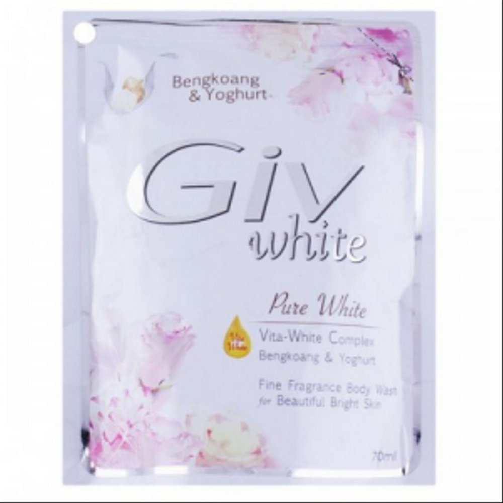 Giv Body Wash Bengkoang&amp;Yogurt Pouch 65 Ml