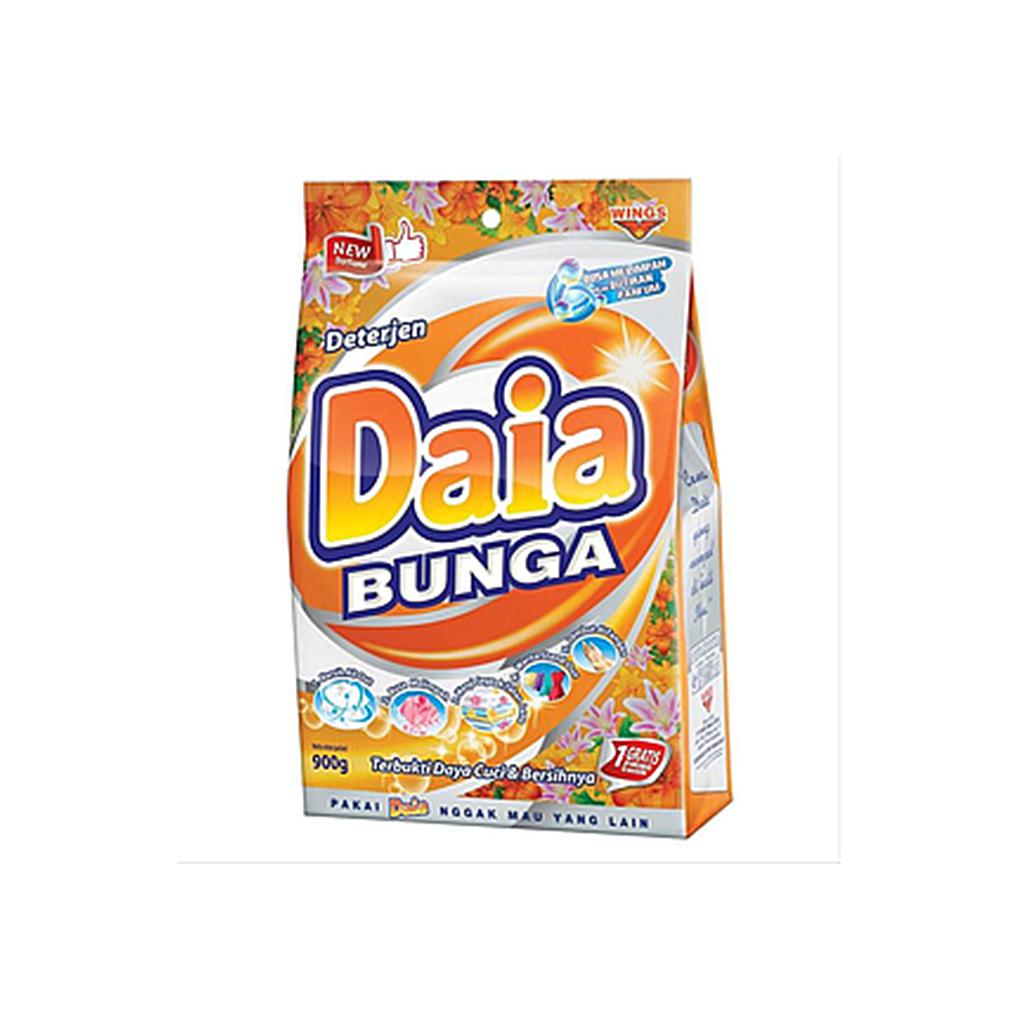 DAIA Detergen Bubuk Bunga 900 Gr Plastic Pack 