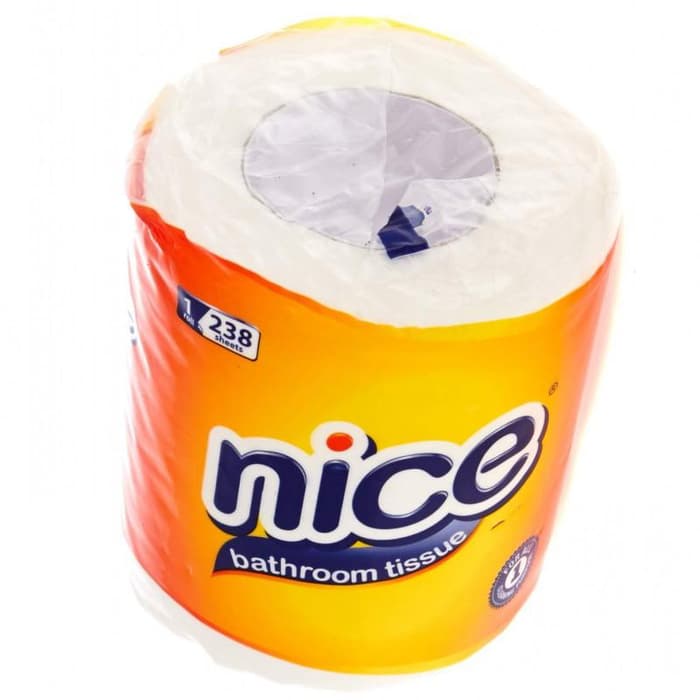 Nice Tissue Roll White 238 Sheet Roll