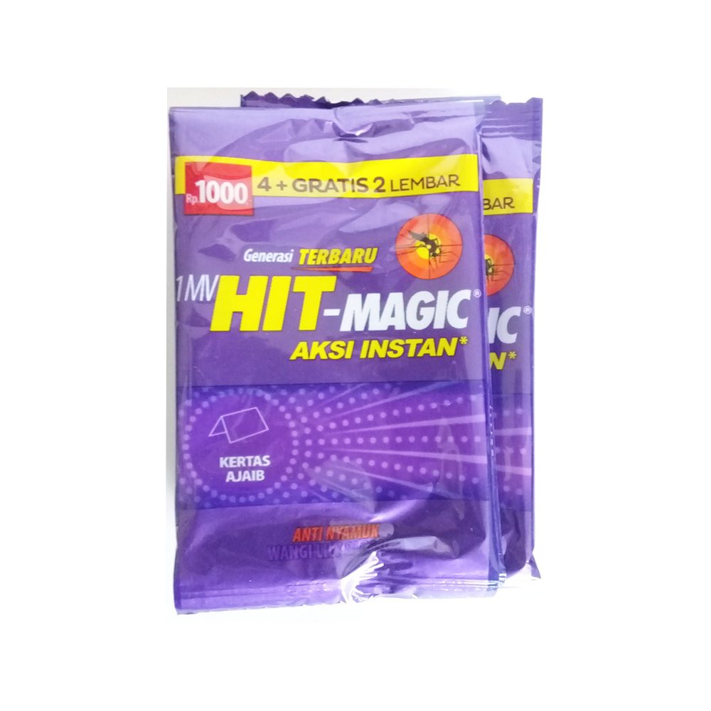 Hit Magic 4 Pcs Sachet Isi 6 Pcs