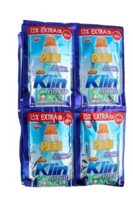 Soklin Liquid Biru 55 Ml Sachet Renceng 6 Pcs
