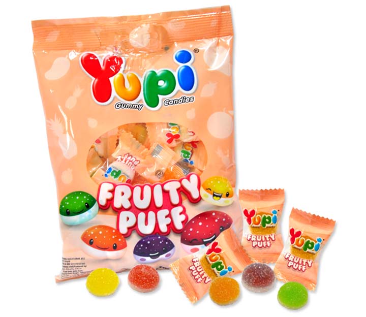 Yupi Gummy Tindies Fruity Puff 120 G