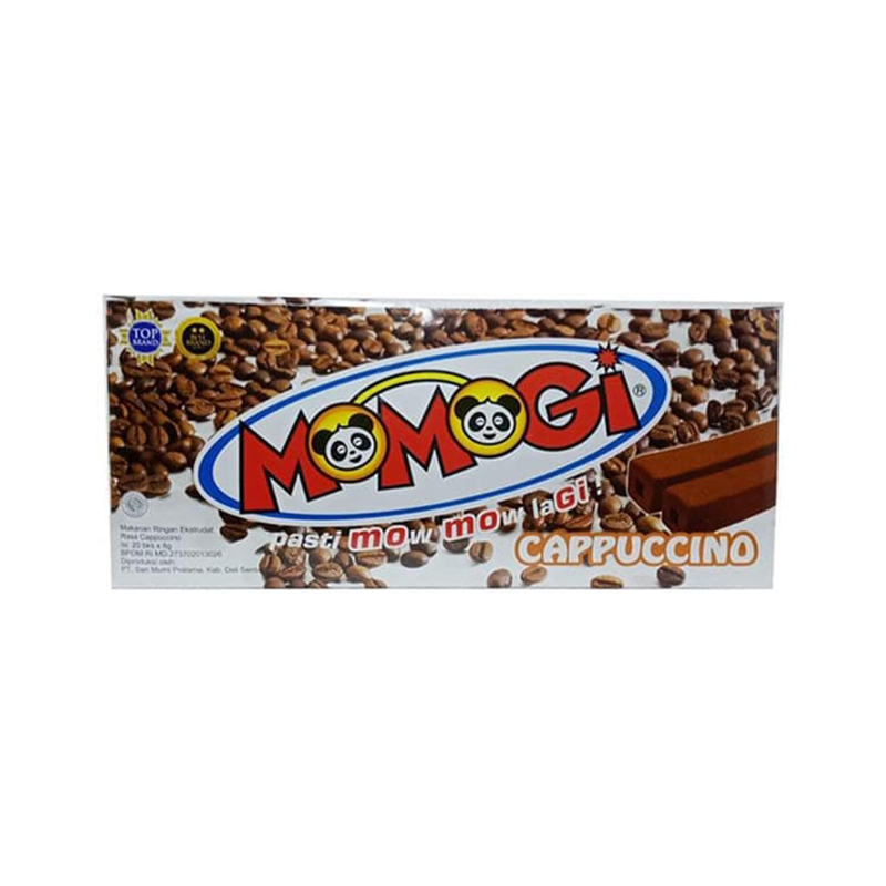 Momogi Capuccino Plastik 8 Gr Box Isi 20