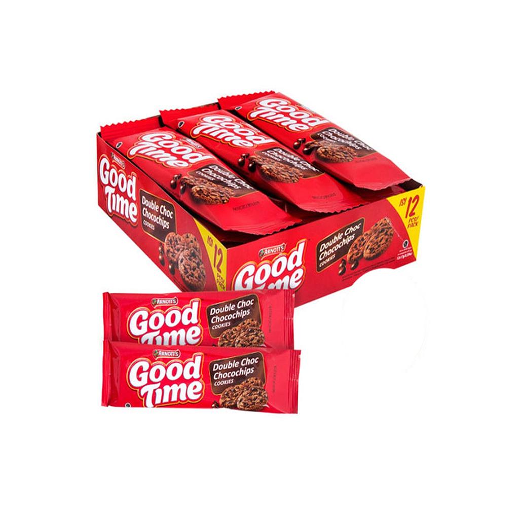 Good Time Double Chocochips 17 g Box Isi 12
