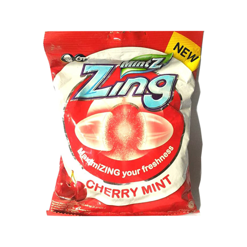 Mintz Zing Cherry Mint 100 G Isi 40 Pack