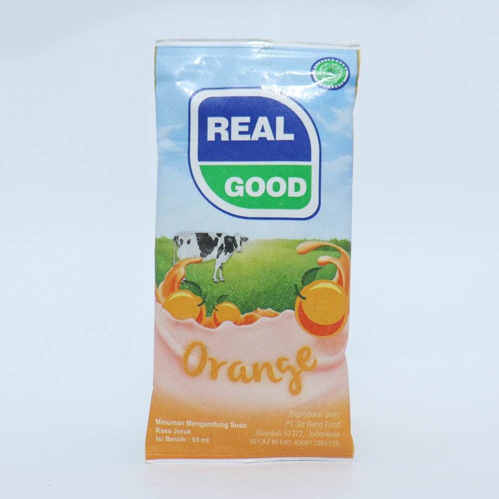 REAL GOOD ORANGE 63 ML TETRA PACK