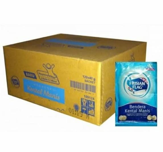 Frisian Flag Kental Manis Sachet 40 Gr Karton 120 Pcs