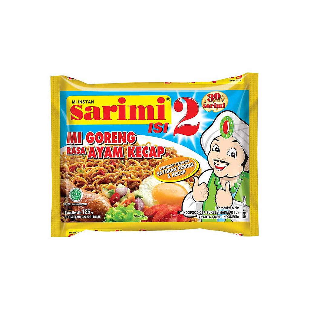 Sarimi Isi 2 Rasa Ayam Kecap 115 Gr Karton Isi 24 Pcs