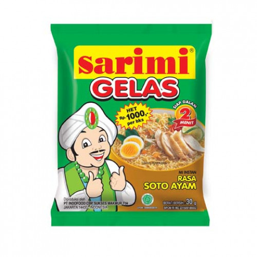 Sarimi Mie Gelas Soto Ayam 30 Gr