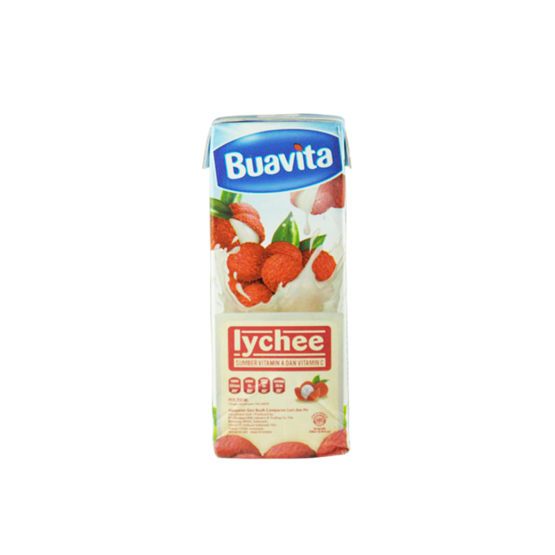 Buavita Lychee Tetra Pack 250 Ml