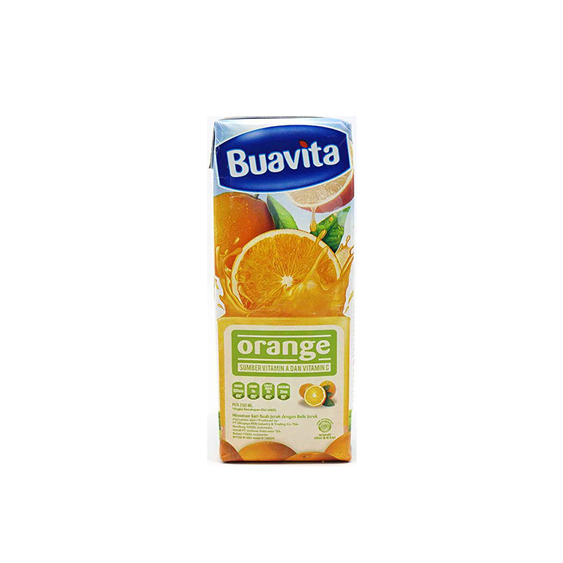 Buavita Orange Tetra Pack 250 Ml