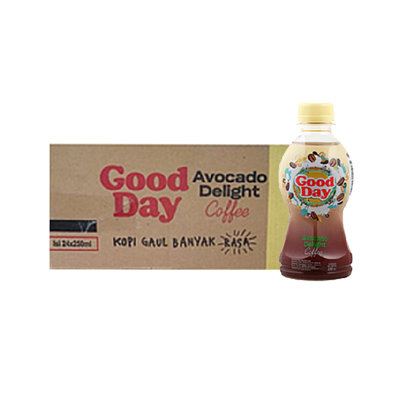 Good Day Avocado PET 250 Ml Karton Isi 24 Pcs