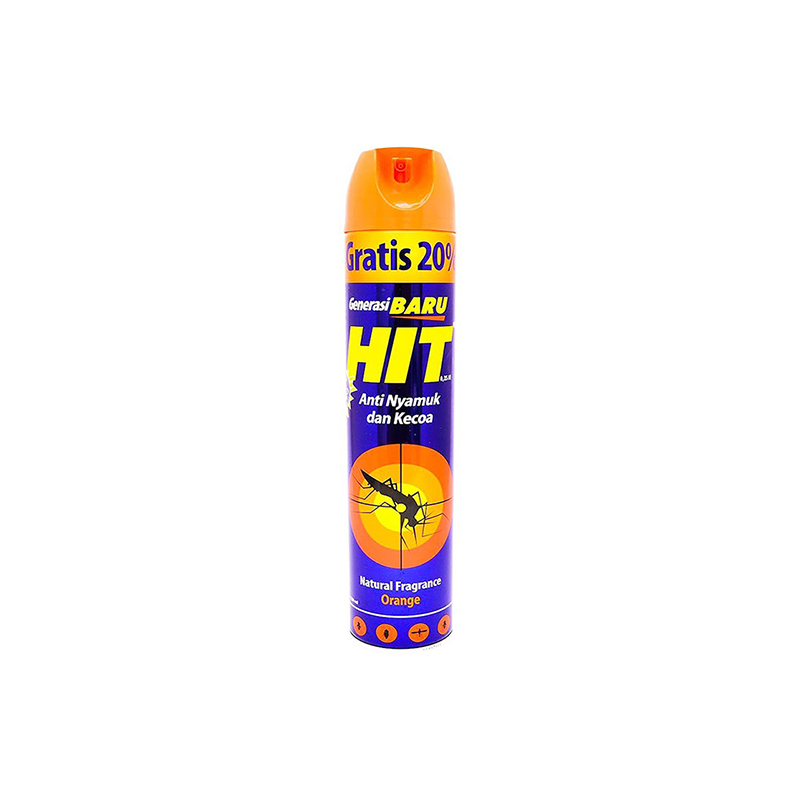 Hit Anti Nyamuk Dan Kecoa Net 415 Ml+35 Ml